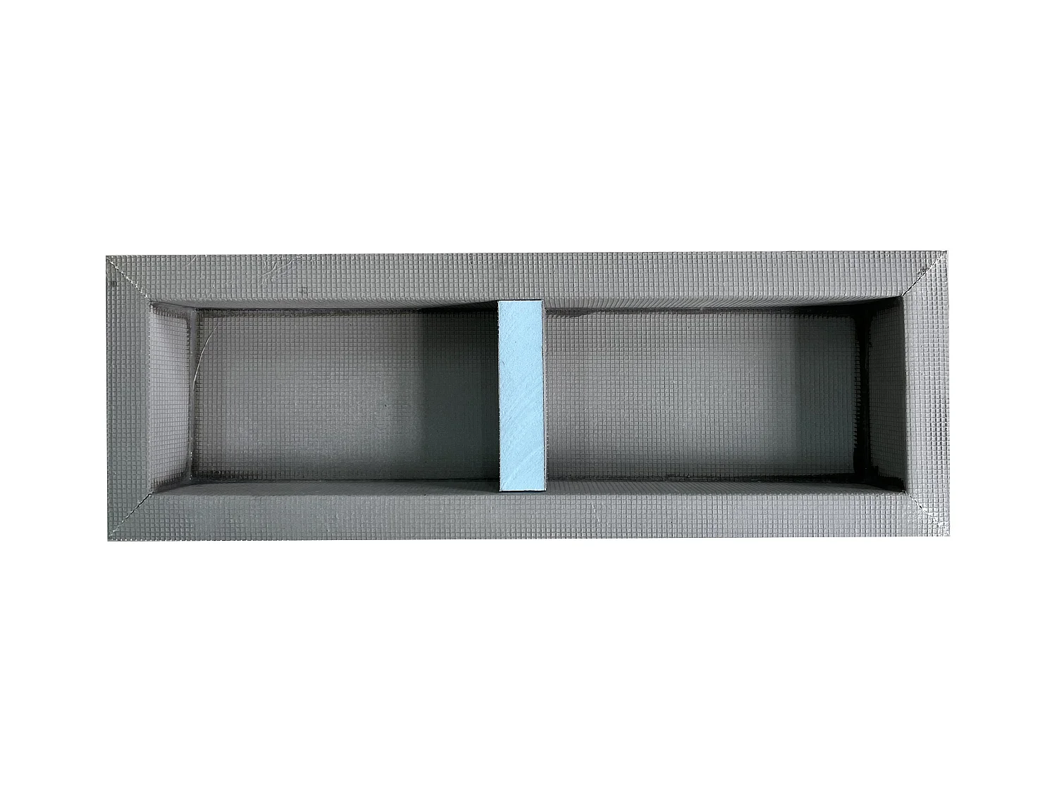 Estante de ducha para encastrar listo para alicatar con 1 estantería - 31 x 91 cm - KLARA