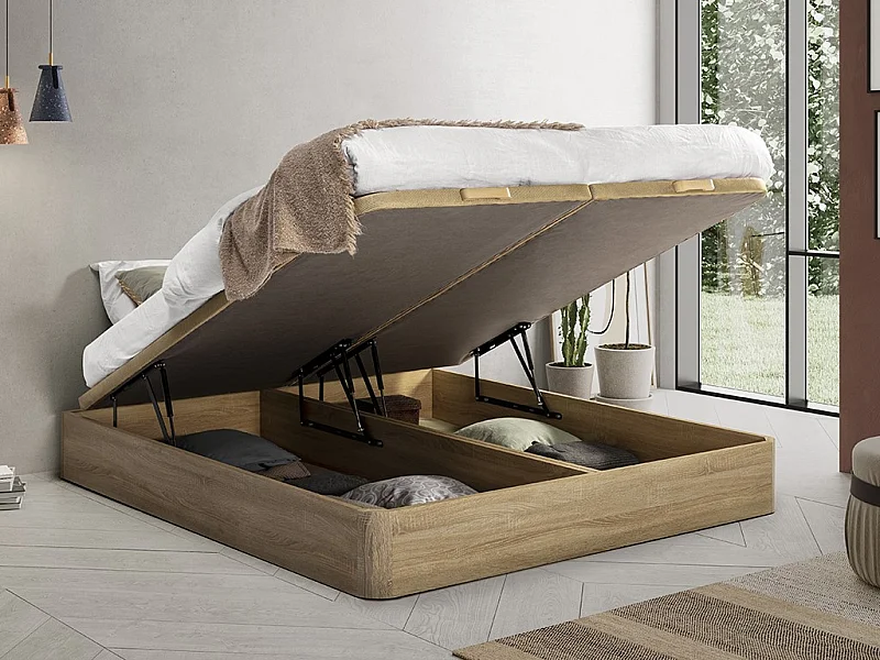 Boxspring 180 x 200 cm - Licht naturel - HESTIA van YSMÉE