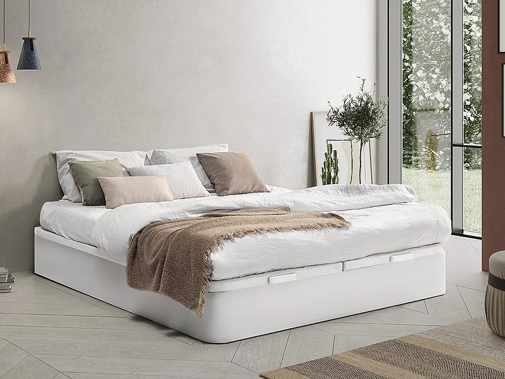 Rete contenitore 180 x 200 cm Bianco opaco - HESTIA di YSMÉE