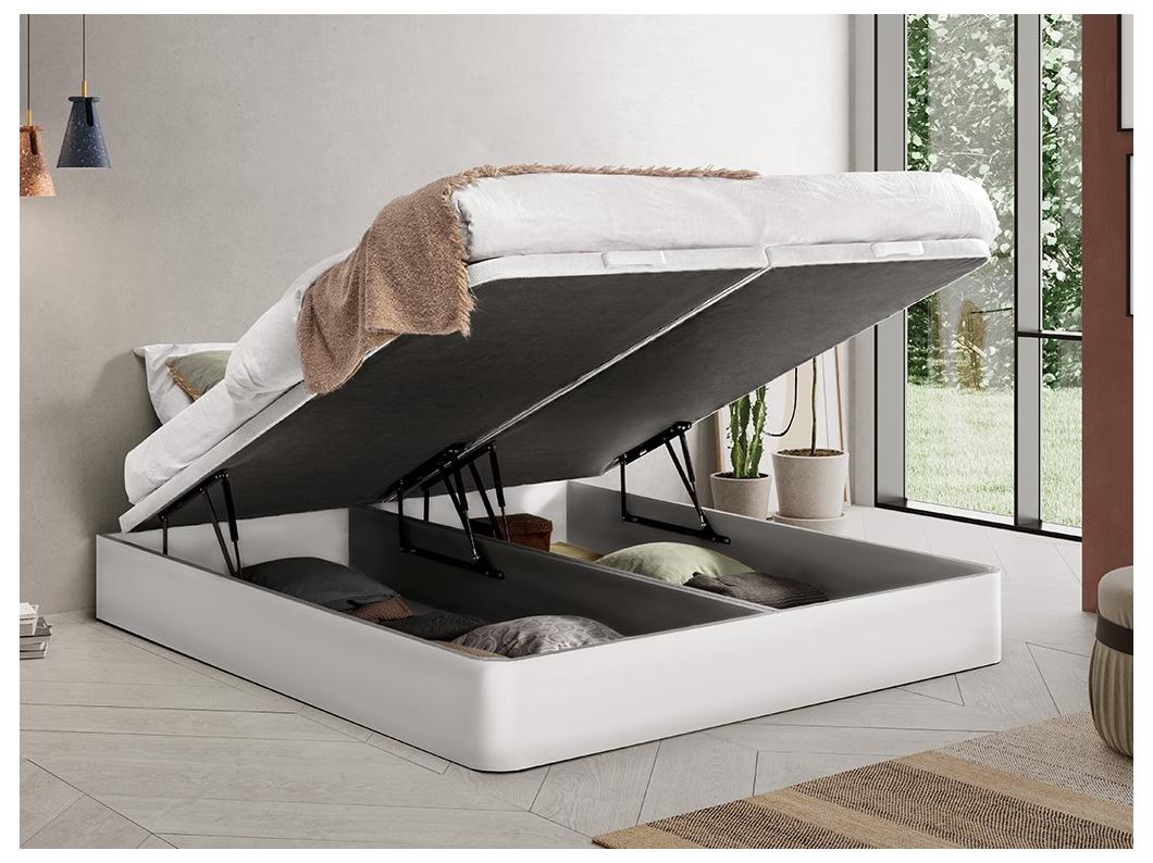 Boxspring - 180 x 200 cm - Mat wit - HESTIA van YSMÉE