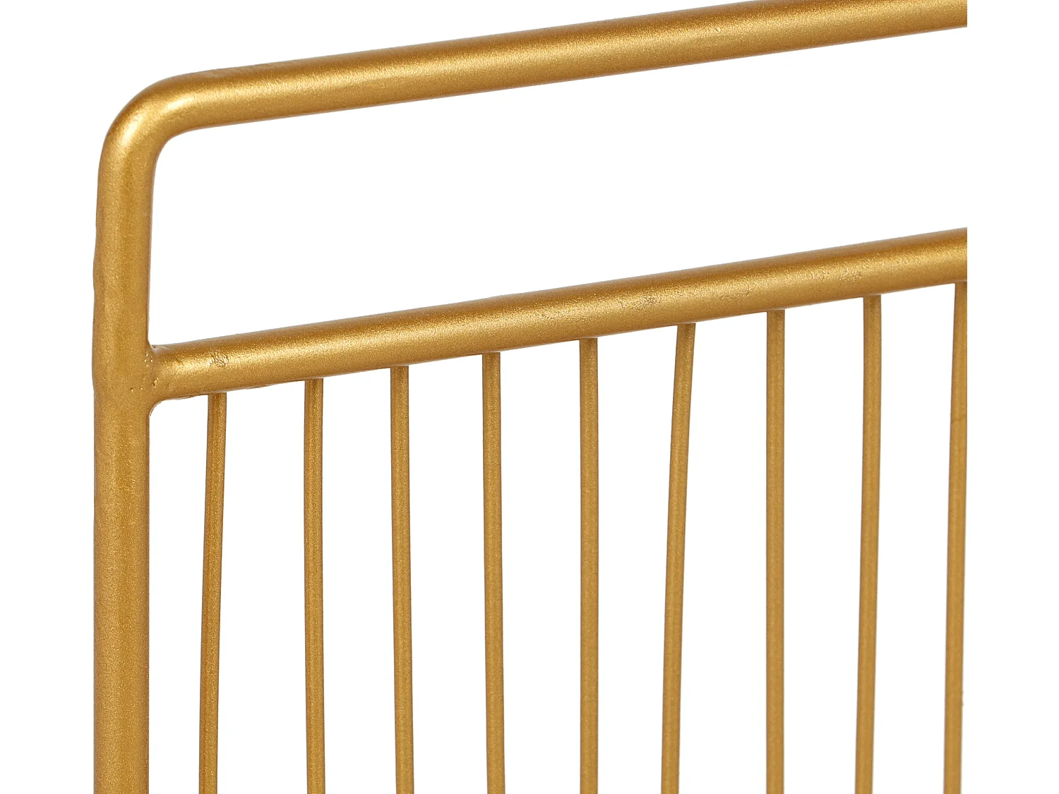 Porte-revues filaire - L.36 x P. 23 x H.33 cm - Métal - Doré - POLIARA