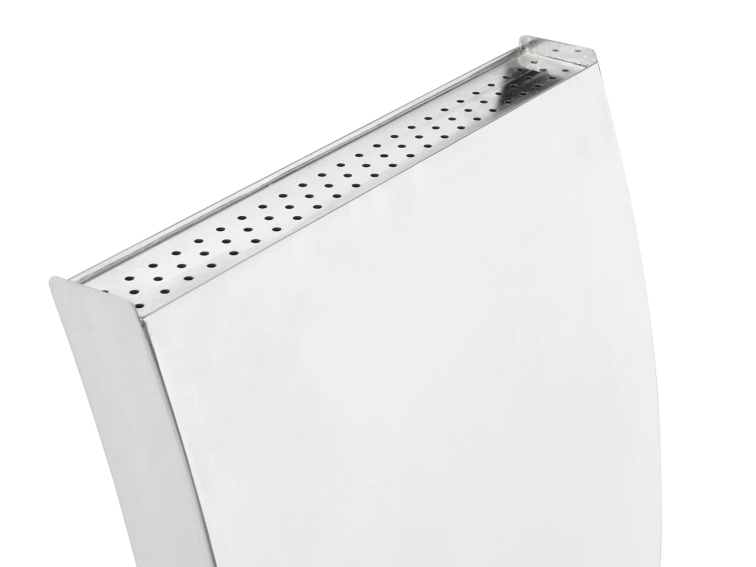 Fonte de exterior onda em aço inoxidável A130 cm prateado - HOKI