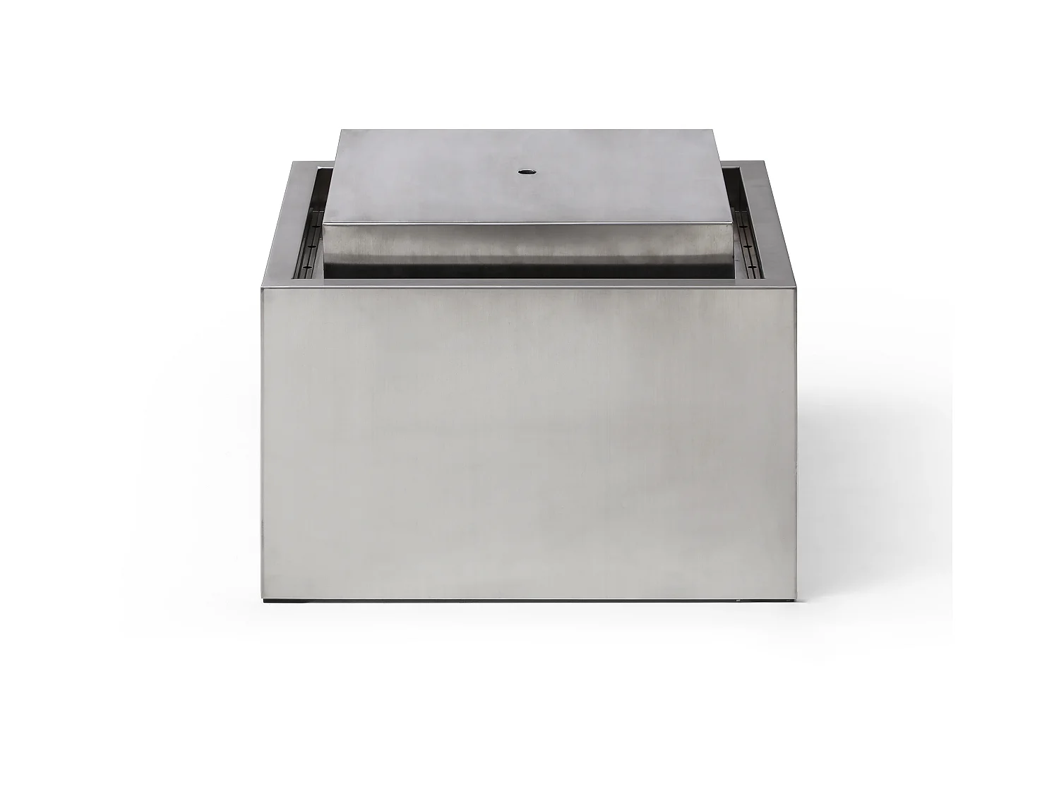 Fontana per esterni in Acciaio inox H.34 cm Argento - TILAPIA