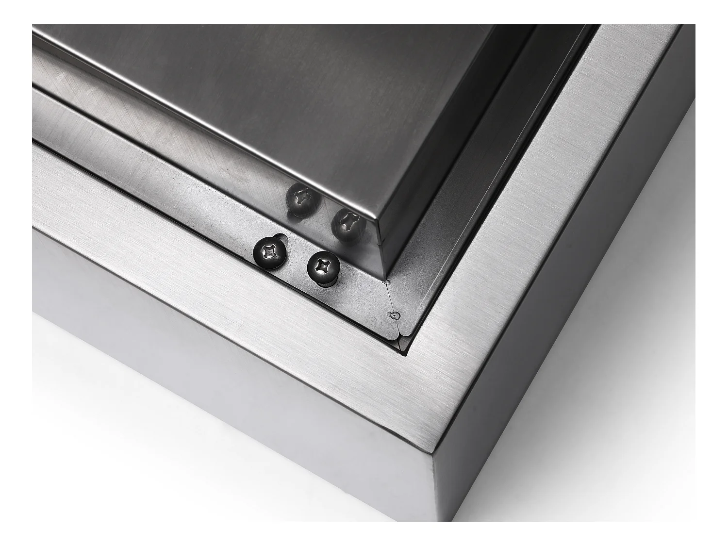 Fontana per esterni in Acciaio inox H.34 cm Argento - TILAPIA