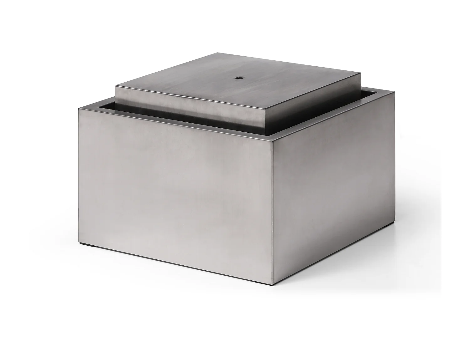 Buitenfontein van roestvrij staal - H34 cm - Zilverkleurig - HOKI