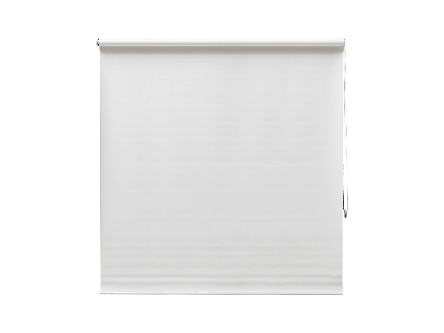 Store enrouleur occultant en polyester - 180 x 180 cm - Blanc - MARRILA