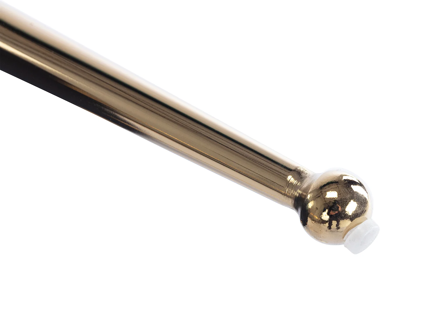 Lot de 2 chaises en velours et acier doré - Beige - RUTY de Pascal MORABITO