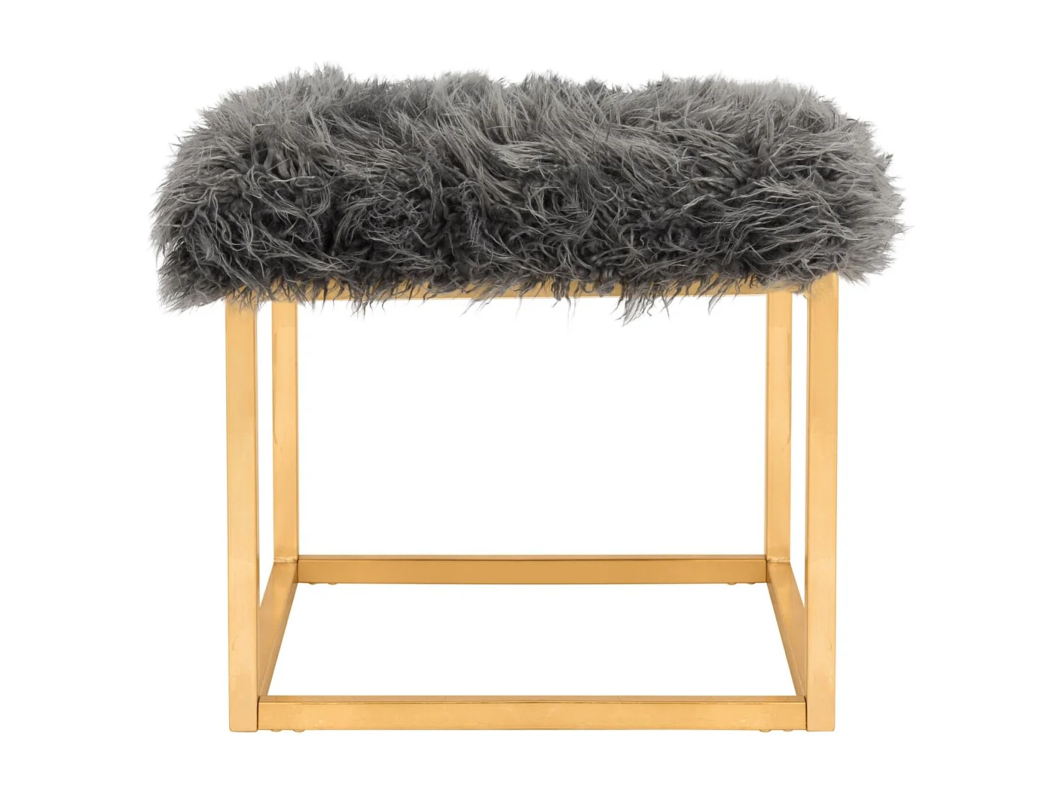 Banc & Ottomane Gris 53 X 53 X 50.8 cm - Orra