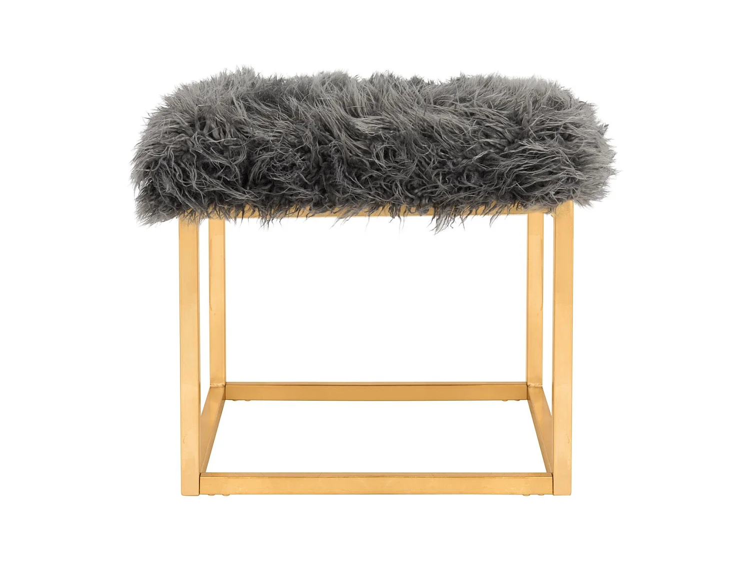 Banc & Ottomane Gris 53 X 53 X 50.8 cm - Orra