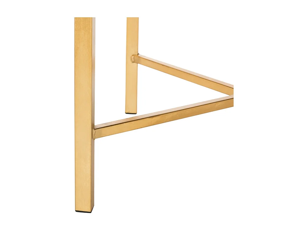 Banc & Ottomane Gris 51 X 51 X 45.72 cm - Gustie