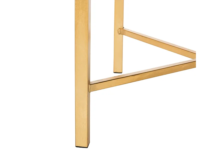 Banc & Ottomane Gris 51 X 51 X 45.72 cm - Gustie