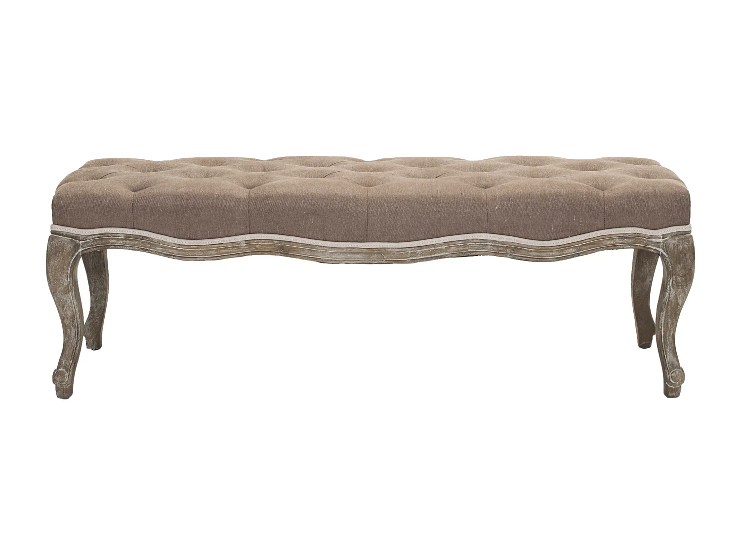 Banc & Ottomane Marron 45 X 133 X 44.45 cm - Ardyce