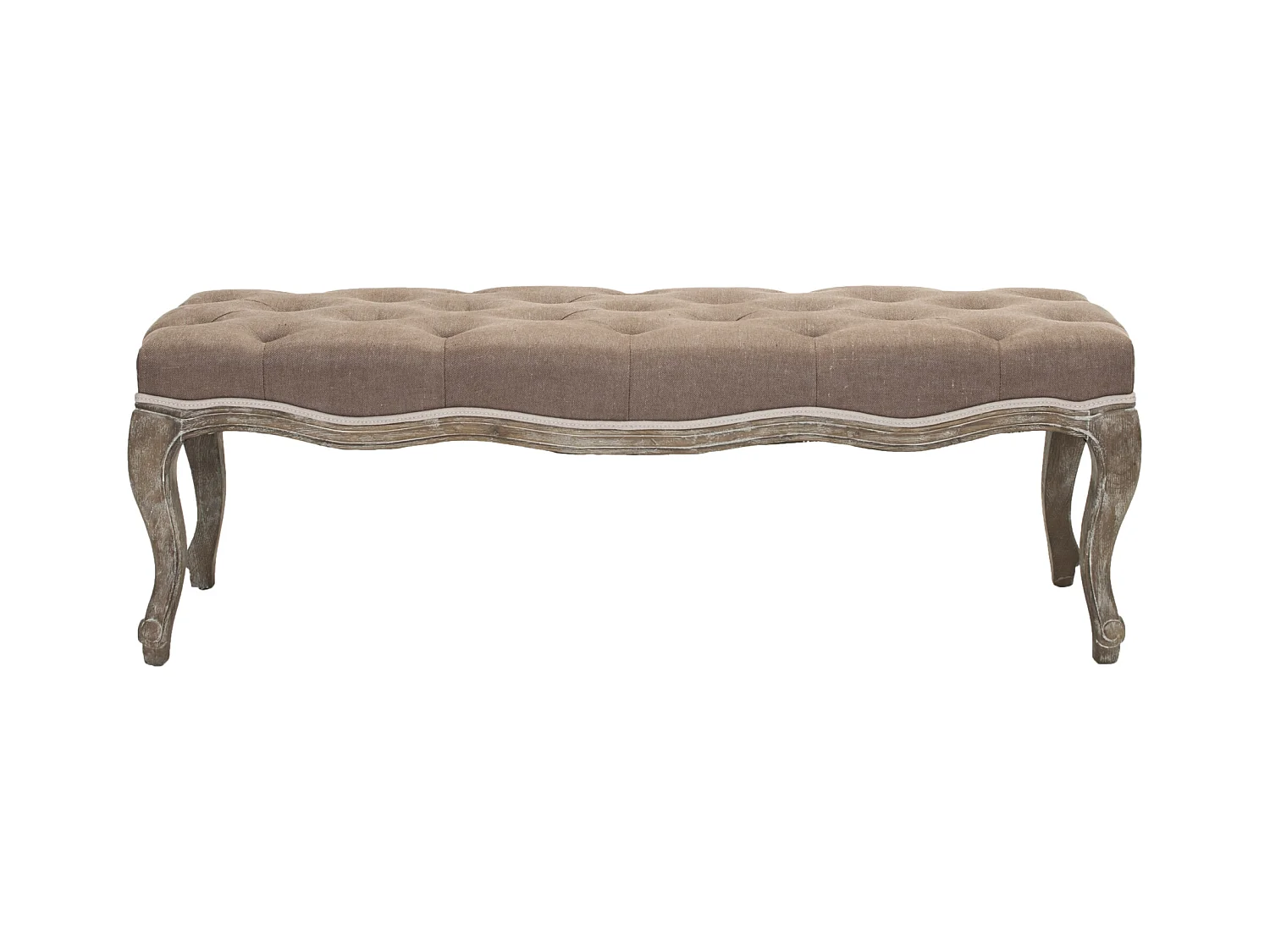 Banc & Ottomane Marron 45 X 133 X 44.45 cm - Ardyce