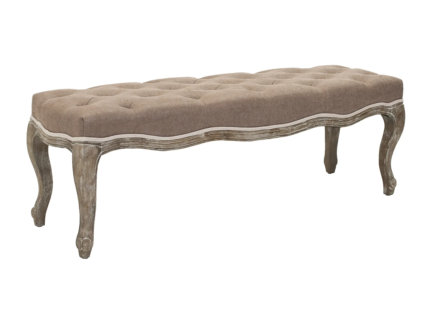 Banc & Ottomane Marron 45 X 133 X 44.45 cm - Ardyce