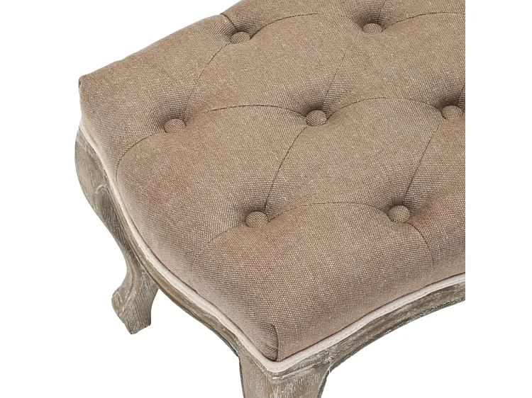 Banc & Ottomane Marron 45 X 133 X 44.45 cm - Ardyce