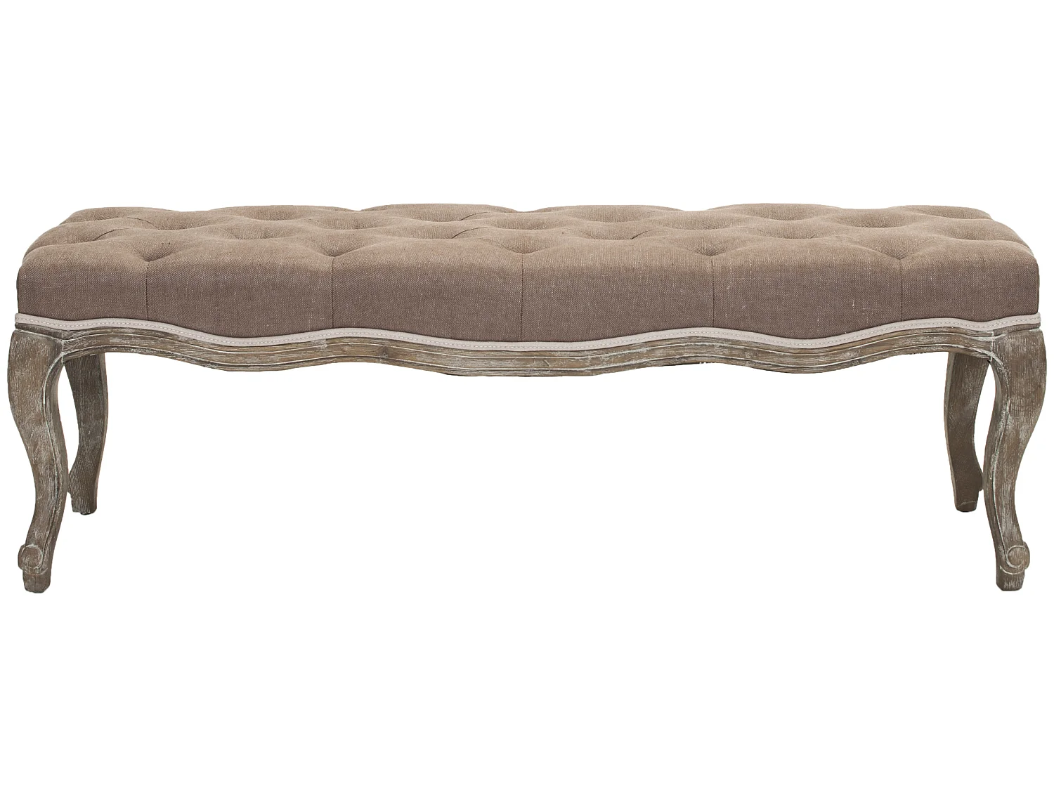 Banc & Ottomane Marron 45 X 133 X 44.45 cm - Ardyce