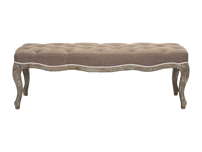 Banc & Ottomane Marron 45 X 133 X 44.45 cm - Ardyce