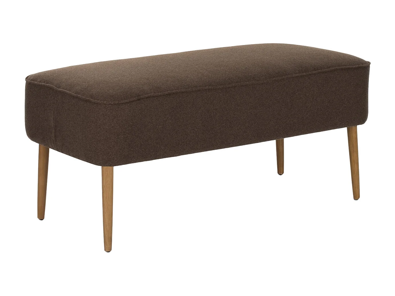Banc & Ottomane Marron 100 X 50 X 46.48 cm - Joretta