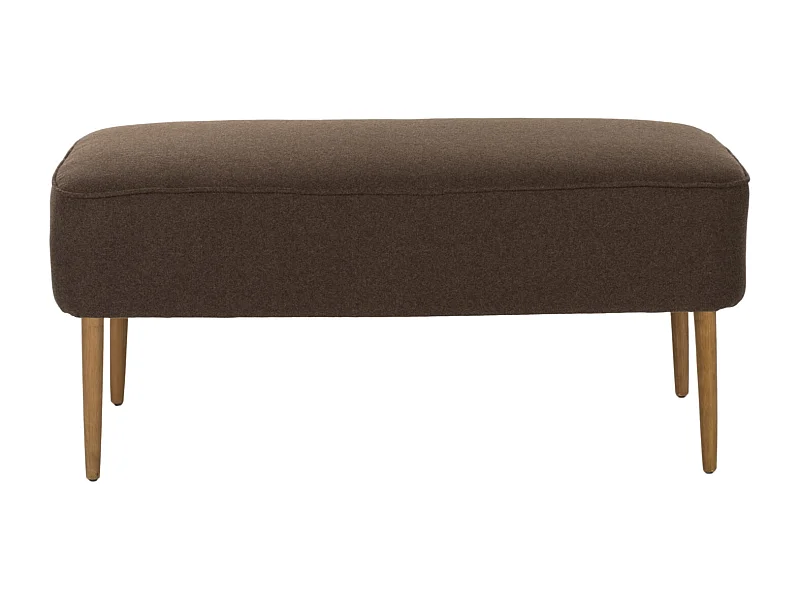 Banc & Ottomane Marron 100 X 50 X 46.48 cm - Joretta