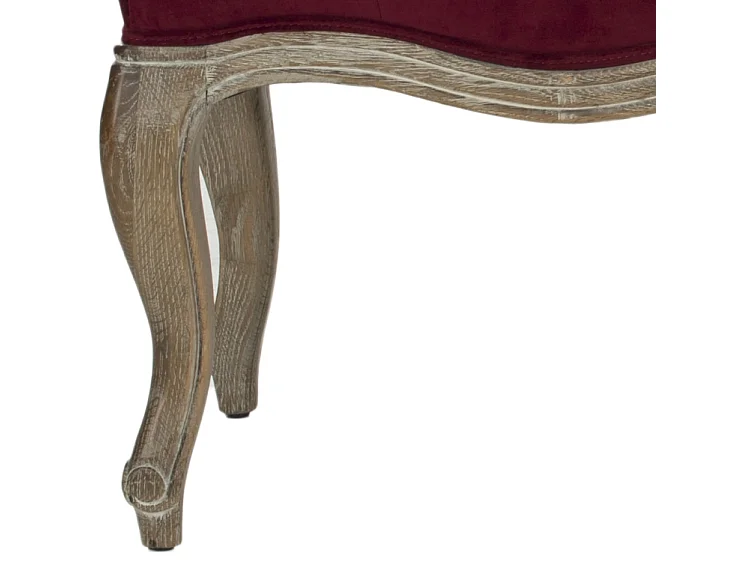 Banc & Ottomane Merlot 45 X 133 X 44.45 cm - Ardyce