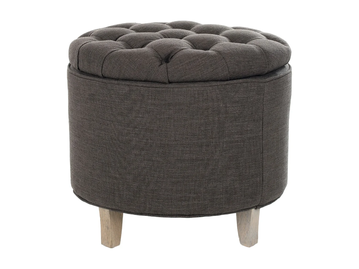 Banc & Ottomane Gris 52 X 52 X 49.78 cm - Patrica