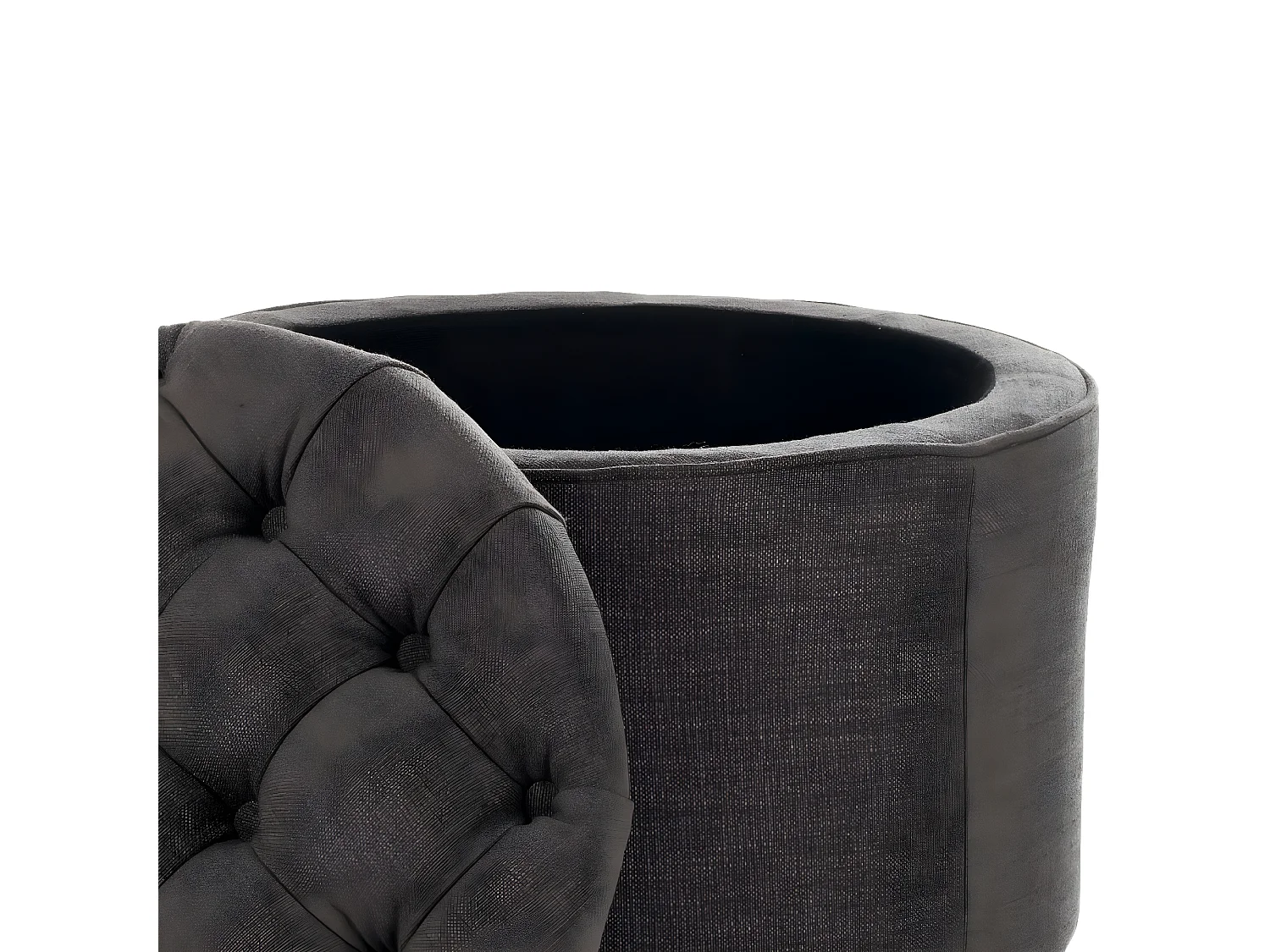 Banc & Ottomane Gris 52 X 52 X 49.78 cm - Patrica