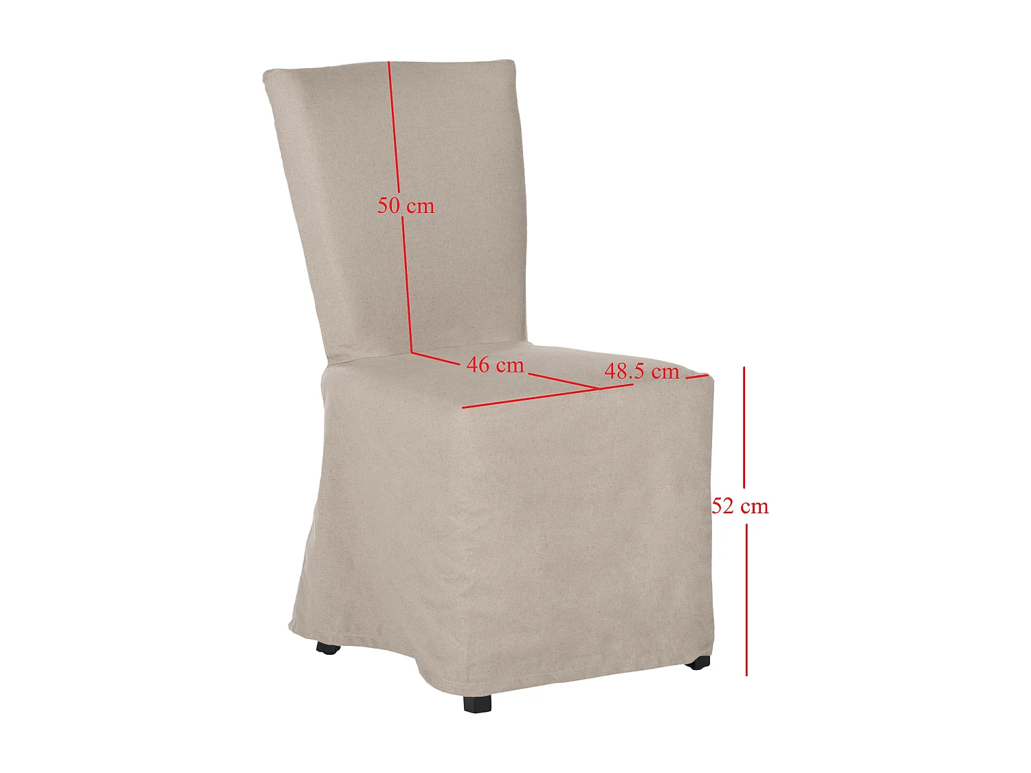 Banc & Ottomane Gris 52 X 52 X 49.78 cm - Patrica