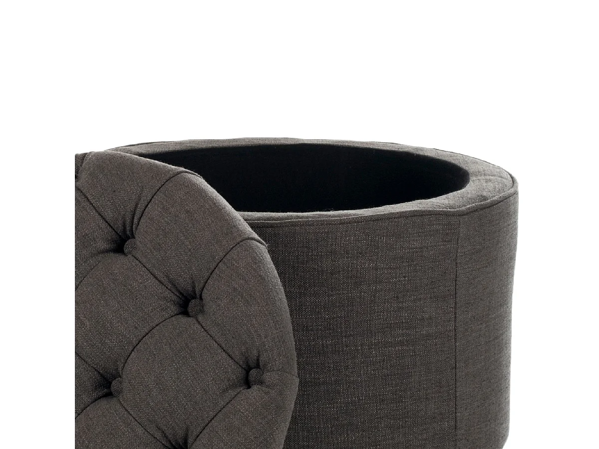 Banc & Ottomane Gris 52 X 52 X 49.78 cm - Patrica