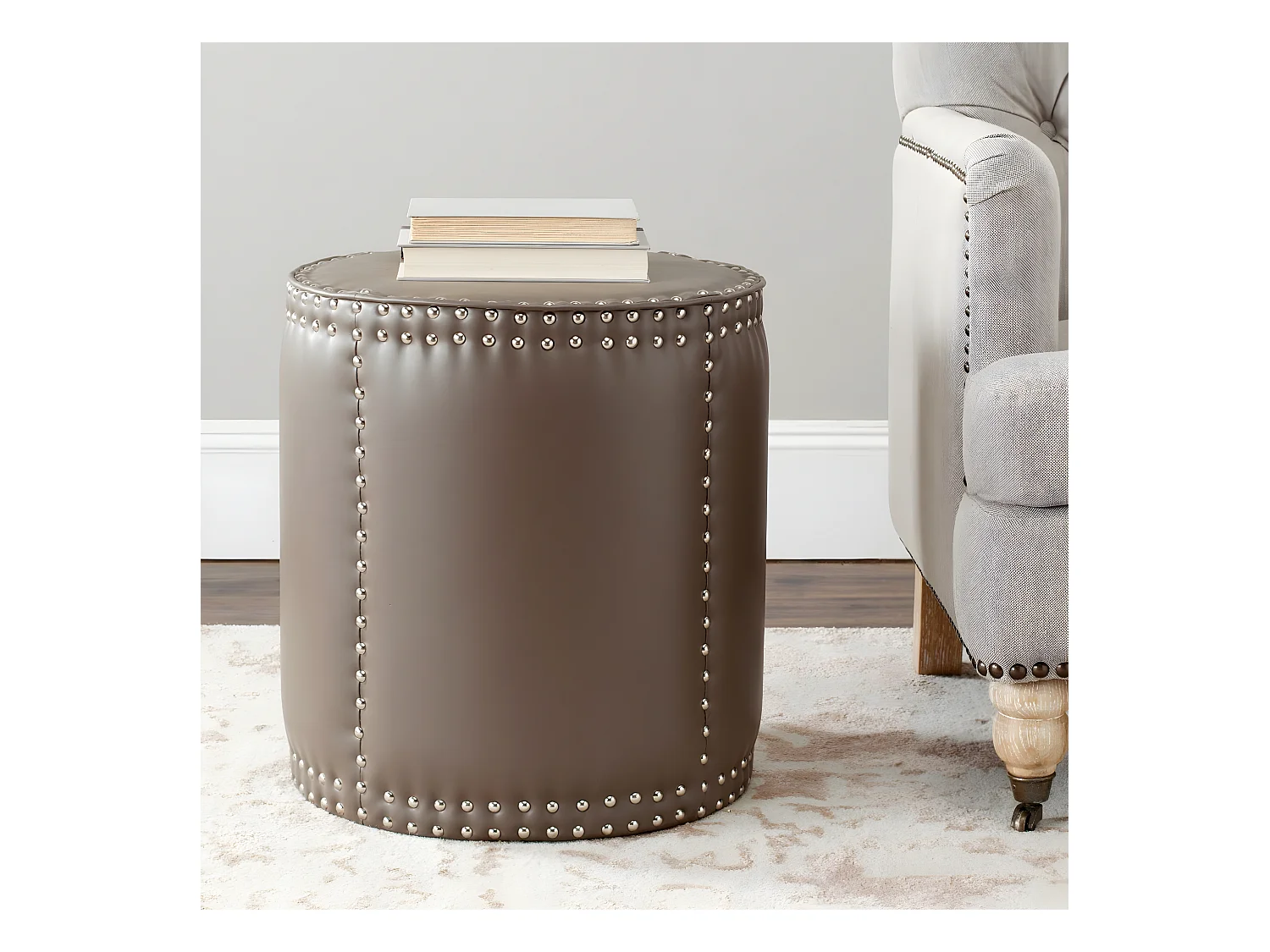 Banc & Ottomane Argile 46 X 46 X 50.54 cm - Celine