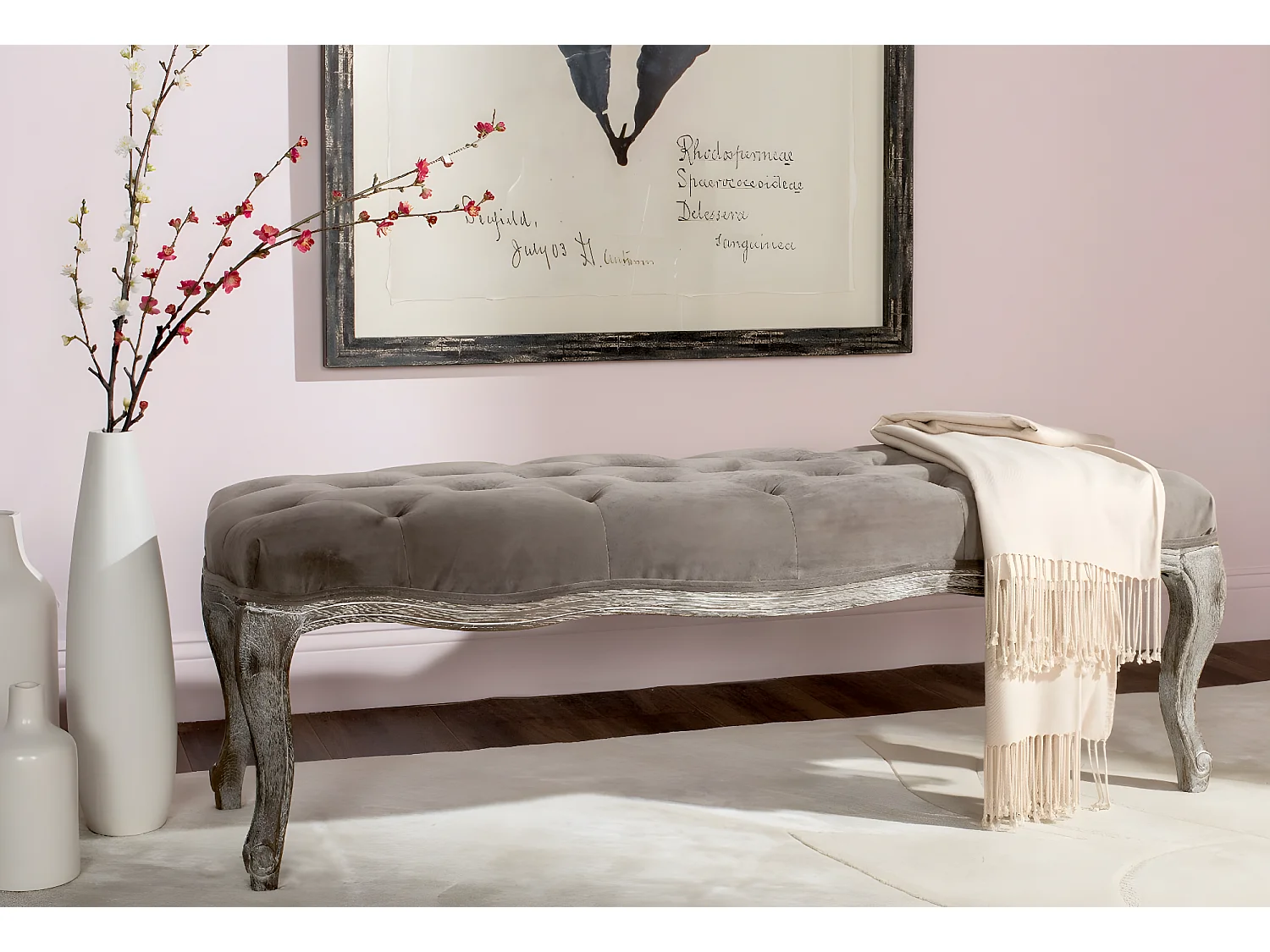 Banc & Ottomane Champignon 45 X 133 X 44.45 cm - Ardyce