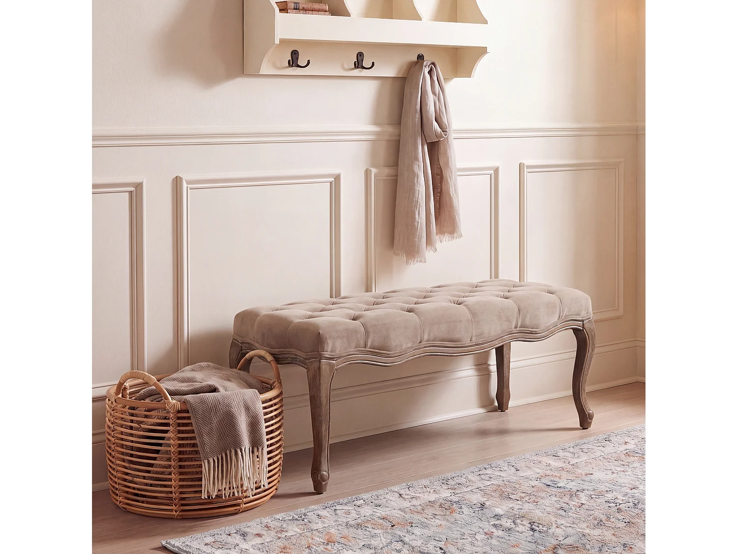 Banc & Ottomane Champignon 45 X 133 X 44.45 cm - Ardyce