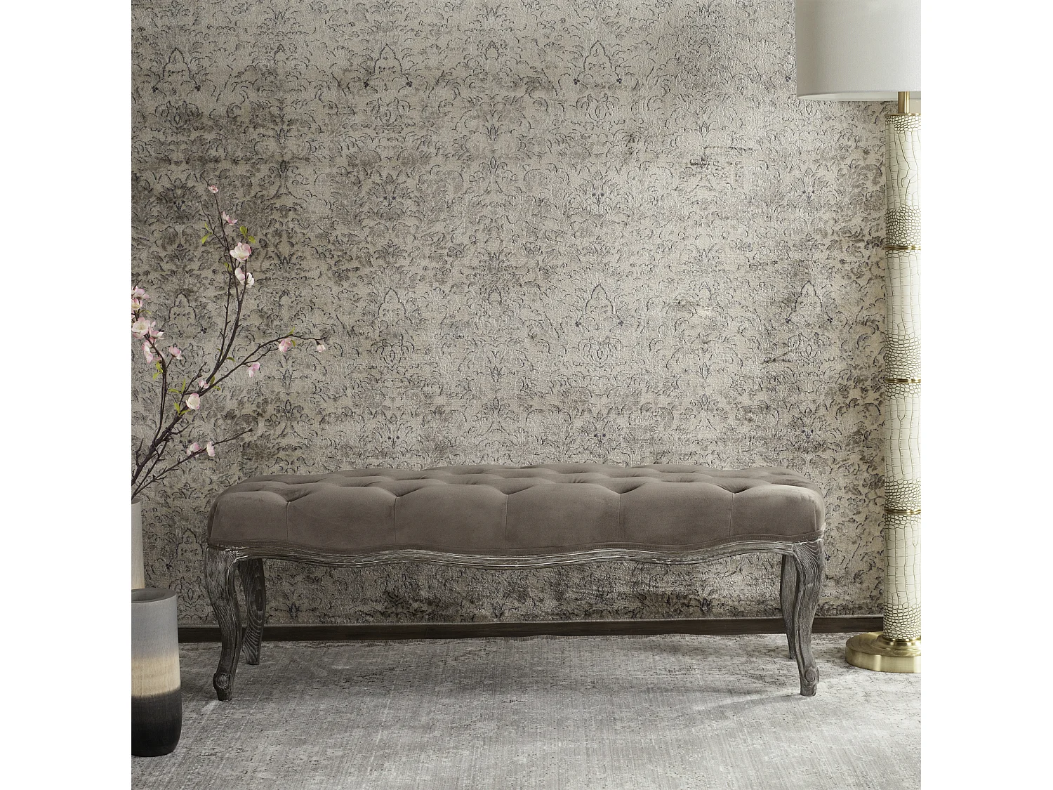 Banc & Ottomane Champignon 45 X 133 X 44.45 cm - Ardyce