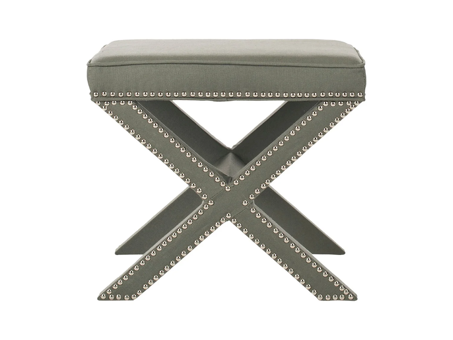 Banc & Ottomane Granit 55 X 55 X 48.26 cm - Rosita