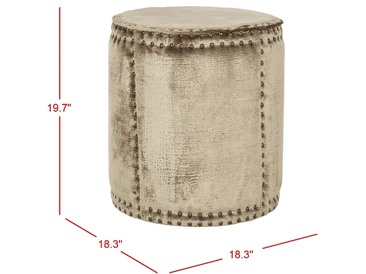 Banc & Ottomane Sauge 64 X 49 X 50.5 cm - Sherri