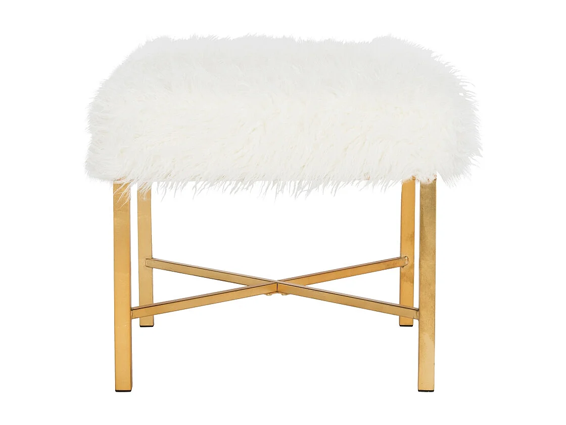 Banc & Ottomane Gris clair 51 X 51 X 45.72 cm - Gustie