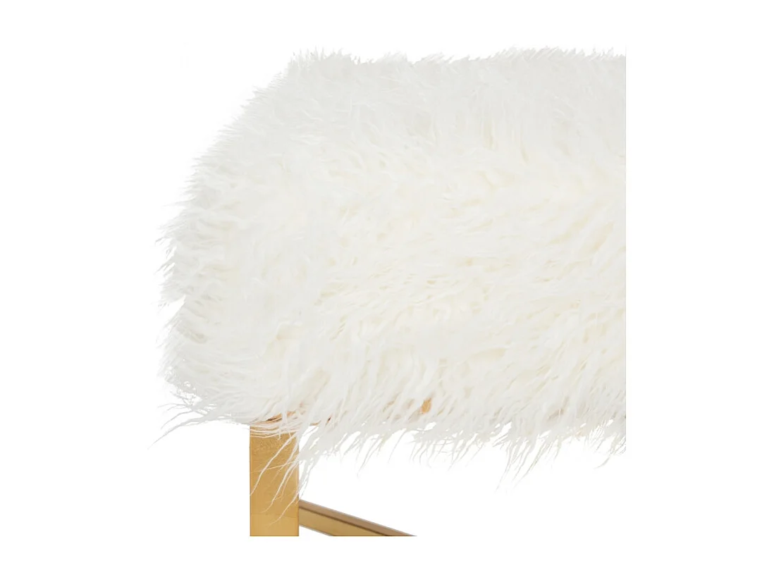 Banc & Ottomane Gris clair 51 X 51 X 45.72 cm - Gustie