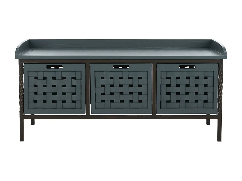 Banc & Ottomane Sarcelle 39 X 108 X 50.8 cm - Romaine