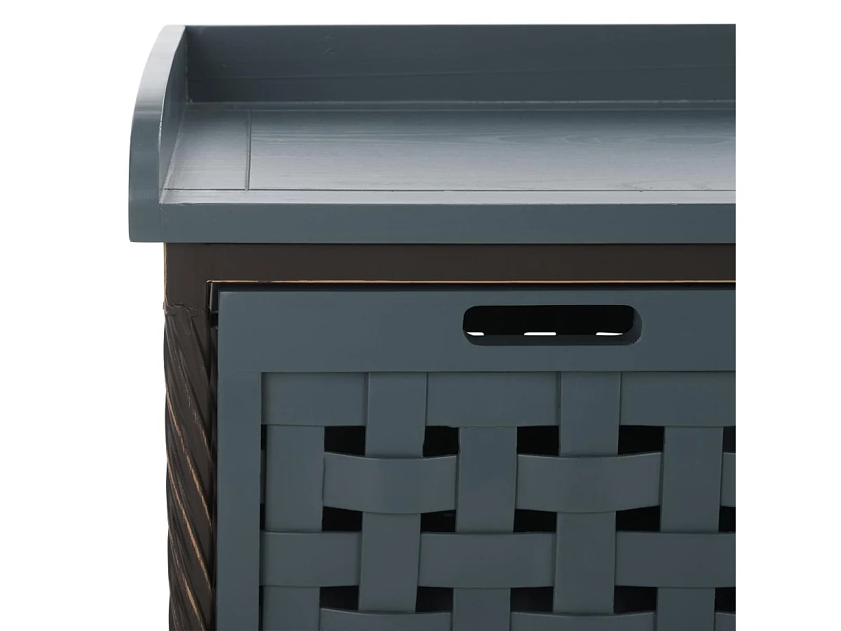 Banc & Ottomane Sarcelle 39 X 108 X 50.8 cm - Romaine