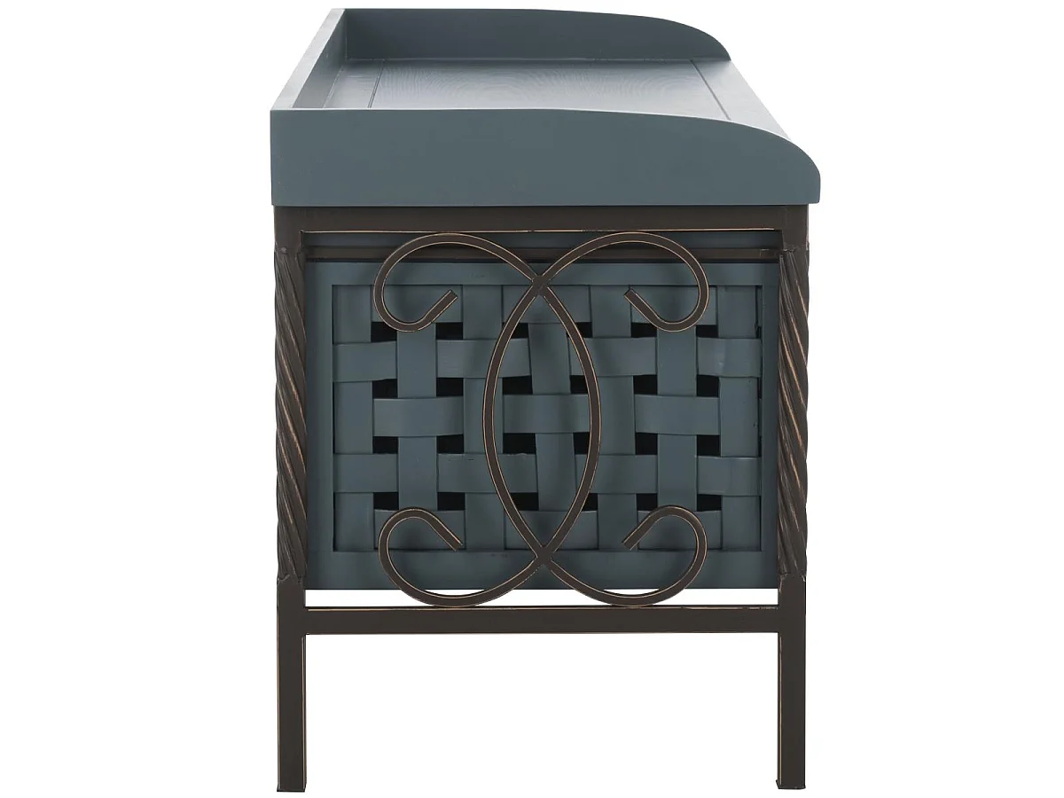 Banc & Ottomane Sarcelle 39 X 108 X 50.8 cm - Romaine