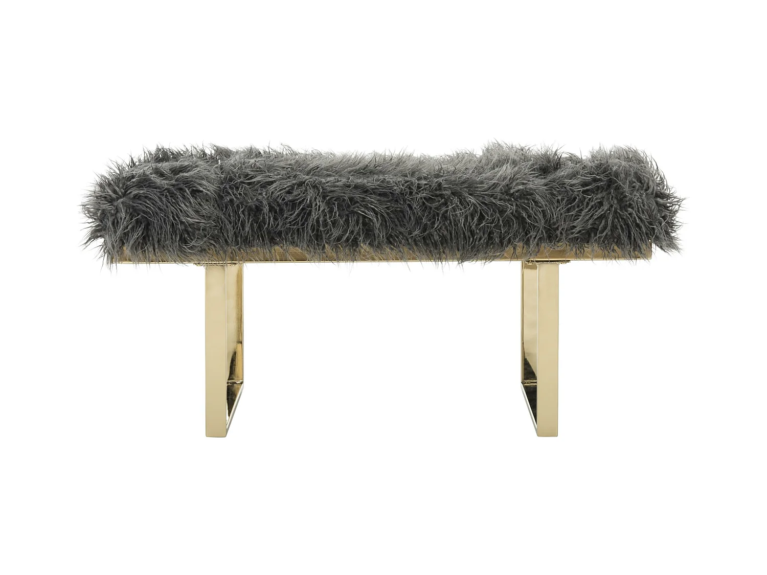 Banc & Ottomane Blanc 46 X 97 X 43.94 cm - Margretta