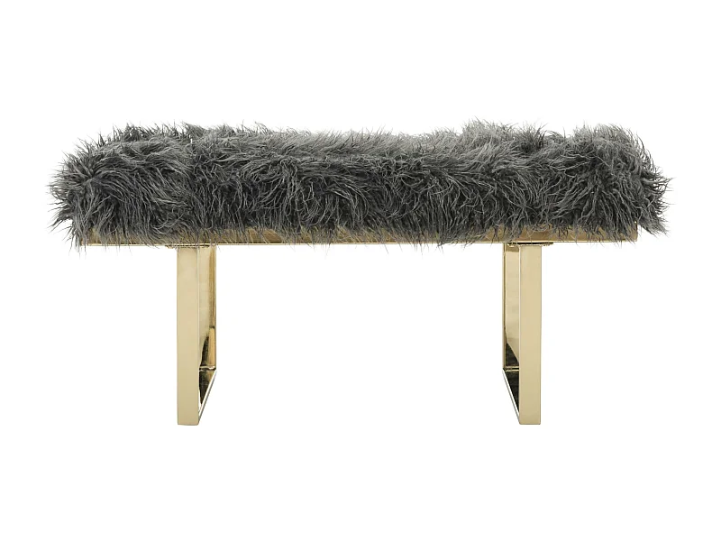 Banc & Ottomane Blanc 46 X 97 X 43.94 cm - Margretta