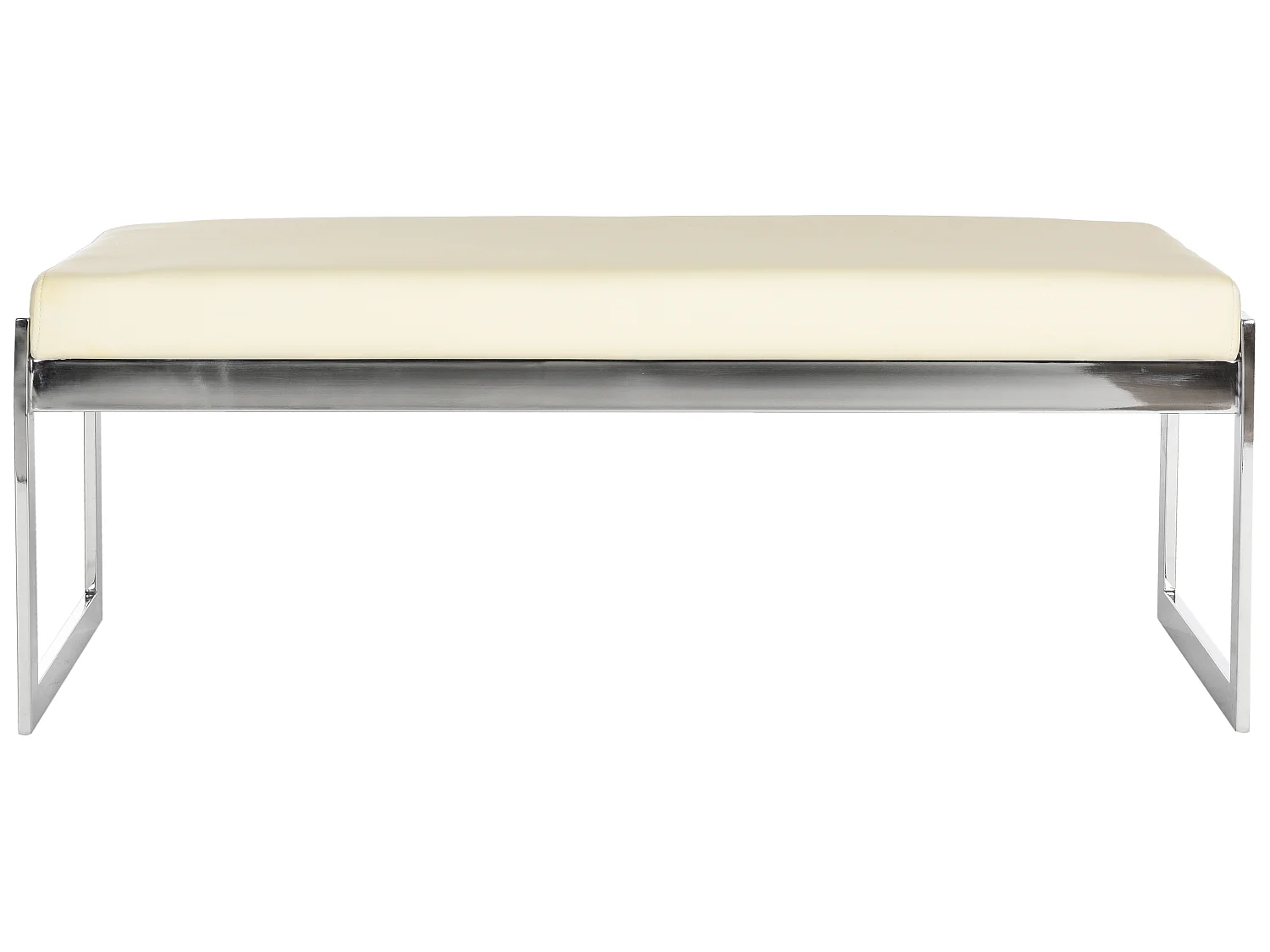 Banc & Ottomane Crème 45 X 110 X 40.13 cm - Lesta