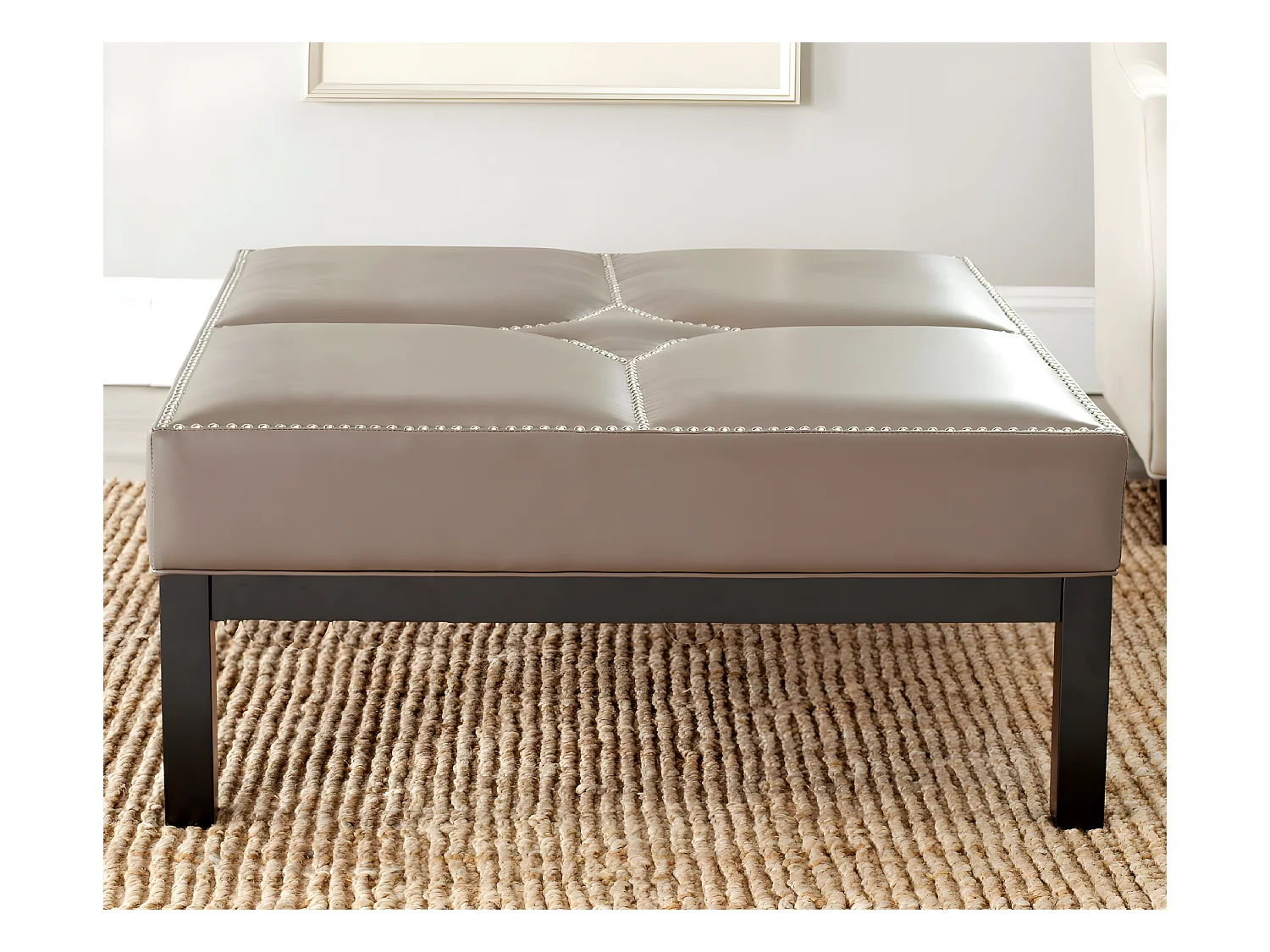Banc & Ottomane Argile 95 X 95 X 46.48 cm - Sharlene