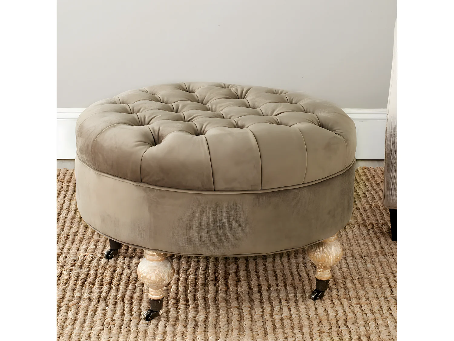 Banc & Ottomane Champignon 69 X 69 X 46.48 cm - Carolee