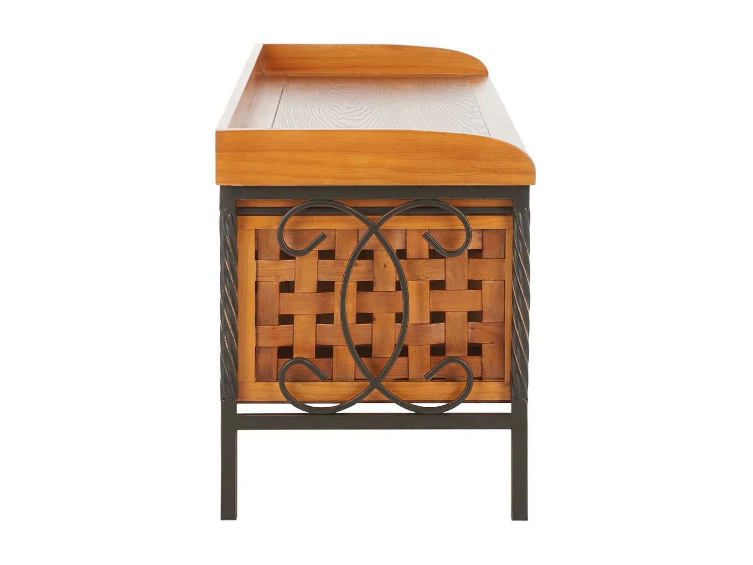 Banc & Ottomane Chêne 39 X 108 X 50.8 cm - Romaine