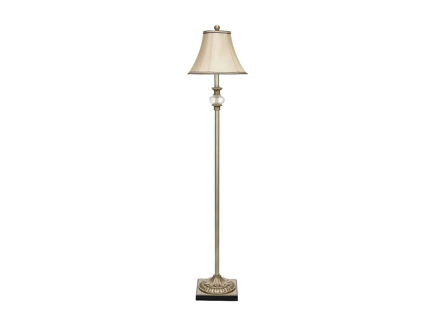 Lampadaire argent 33 X 33 X 154.94 cm - Joanne