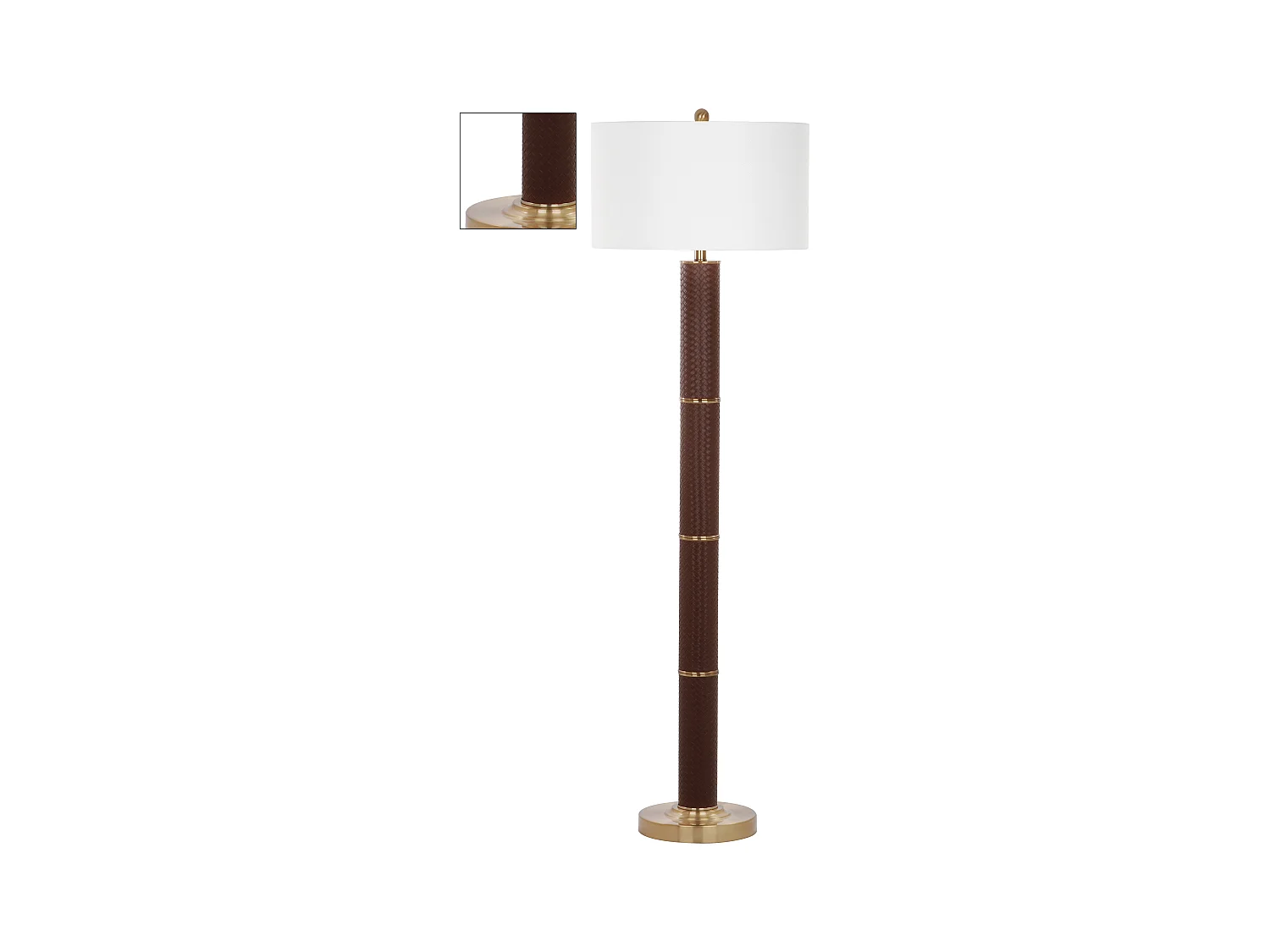 Lampadaire Marron 45 X 45 X 153.67 cm - Bernita