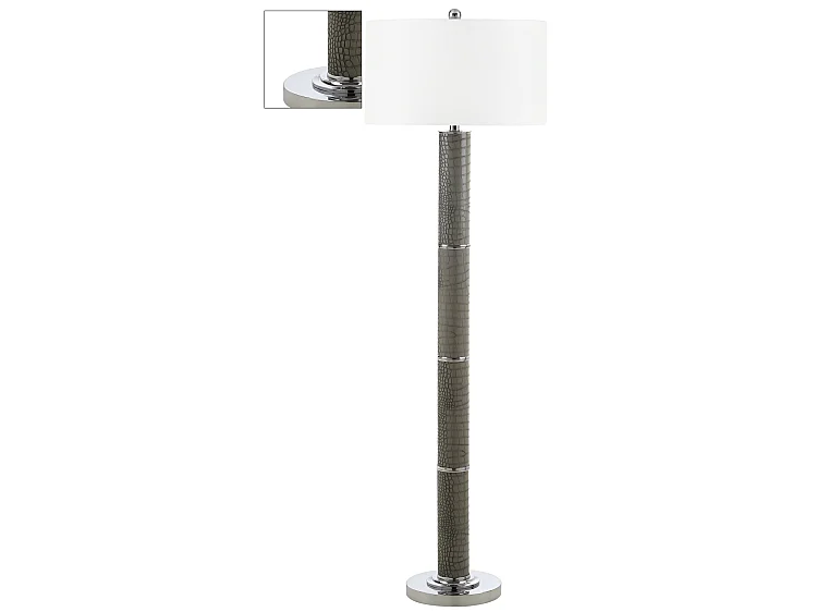 Lampadaire Gris 46 X 46 X 153.67 cm - Bernita