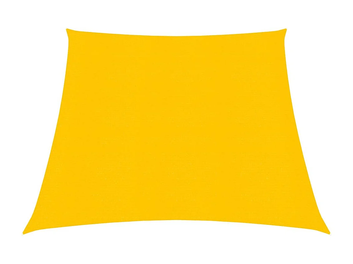 Vela de sombra para sombrilla 160 g/m² HDPE 3/4 x 2 m amarillo 02_0009123