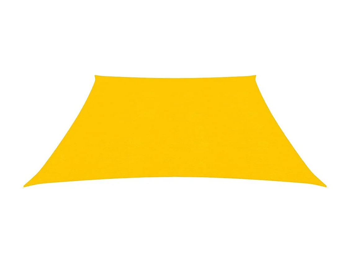 Voile toile d'ombrage parasol jaune 300 x 400 x 200 cm 02_0009123